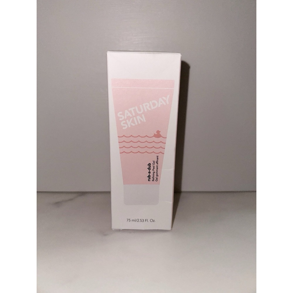 Saturday Skin Rub-A-Dub Refining Peel Gel Brand New 75ml/2.53floz Kbeauty Korean